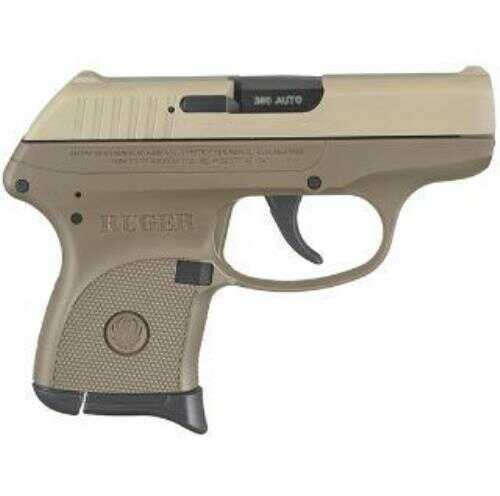 Ruger Talo LCP 380 ACP 2.75" Barrel 6 Round Flat Dark Earth Cerakote Slide And Frame Semi Automatic Pistol
