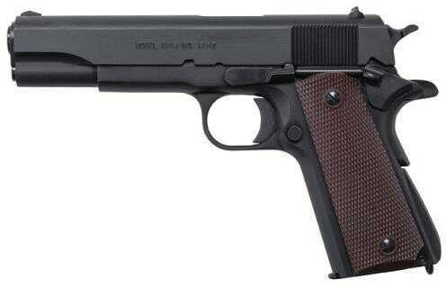 Click to see larger image. Auto-Ordnance 1911A1 45 ACP 5" Barrel GI Series 80 Matte Black 7 Rounds Blemished Semi Automatic Pistol
