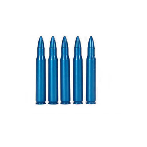 A-Zoom Rifle Metal Snap Caps 30-06 Springfield, Blue, Package of 5