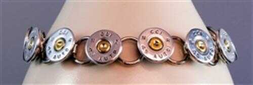 Spent Rounds Designs 45 Caliber Silver Link Bracelet