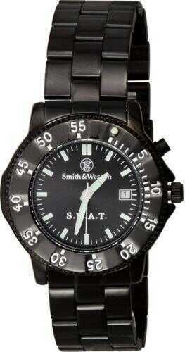 Smith & Wesson SWAT Watch With Black Metal Strap