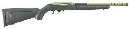 Ruger Takedown 10/22 Lite Rifle 22LR 16.1" Threaded Barrel 10+1 Rounds Synthetic Black Stock Green