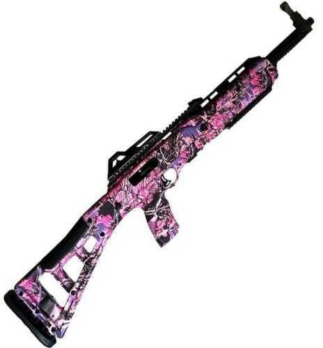 Hi-Point 40 S&W Carbine 17.5" Barrel 10 Round Pink Camo Polymer Stock Semi Auto Rifle 4095TSPI