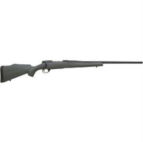Weatherby Vanguard 2 300 Winchester Magnum 24" Barrel 3+1 Rounds Grey Stock Black Finish Bolt Action Rifle VPS300NR4O