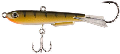 Johnny Darter Hard Bait Lure 3/4" Length 1/8 oz 2 Number 10 Hooks Glow Yellow Perch Md: 14