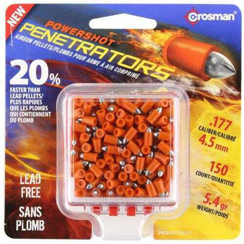 Crosman Fast Flight Penetrator .177 Ammunition Pointed Sabot 5.4 Grains 150/pk LF1754