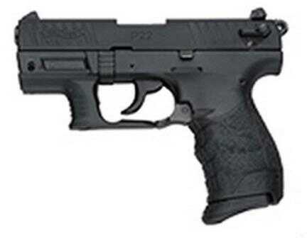 Walther P22 Series Pistol 22 Long Rifle 3.42" Barrel With Laser Black 10 Round Semi Automatic QAP22610