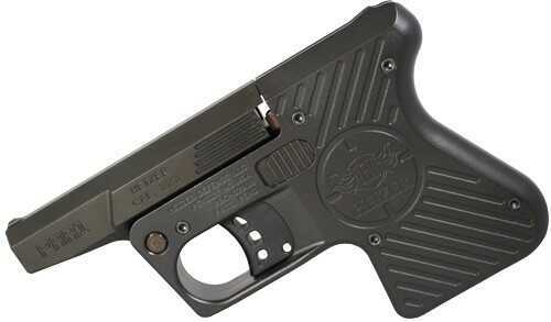 Heizer Defense Pocket Single Shot Pistol 223 Remington Stainless Steel Grip 3.75" Barrel No Sale To Ca Fixed Sights