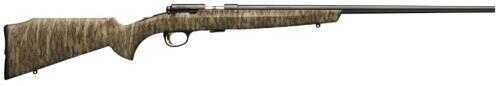 Browning Rimfire T-Bolt Rifle 22 LR 22" Satin Blue Steel Barrel 10-Round Magazine Capacity Mossy Oak Bottomland Camo