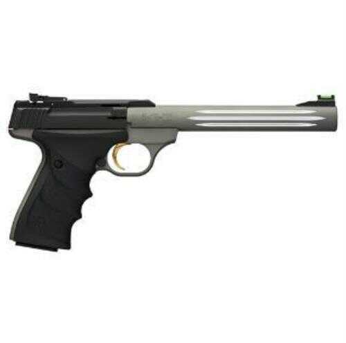 Browning Buck Mark Semi Automatic Pistol 22LR 7.25" Barrel Fluted Light Gray Adjustable Fiber Optic Sights