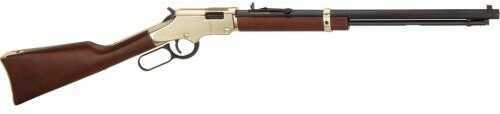 Henry Lever Action Rifle 30-30 Winchester Brass 20" Octagon Barrel 5 Round Large Loop