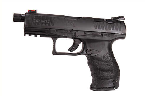 Walther Semi Auto Pistol PPQ M2 Q4 TAC 9mm Luger with 4.6" Threaded Barrel and three 17 Round magazines