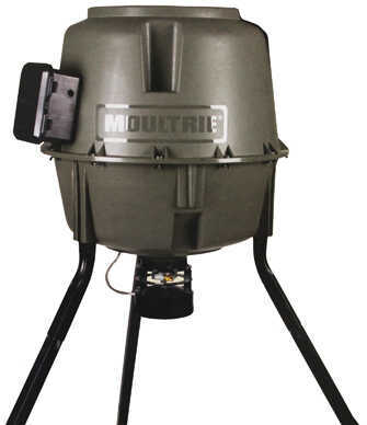 Moultrie Feeders Tripod w/QL Hopper 30 Gallon E-Z Fill MFG-12608