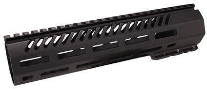 Mission First Tactical Tekko MLOK Rail System Fits AR Rifles 10" Free Float Metal Black Finish TMARFF10MRS
