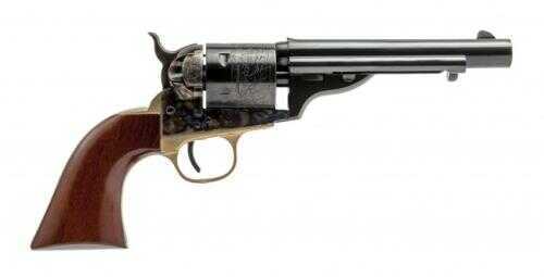 Cimarron 1872 Open Top Navy 44 Colt and Russian Revolver, 5.5" Barrel Case Hardened Frame 1-Piece