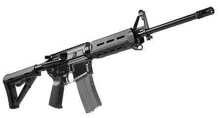 Click to see larger image. Del-Ton Echo Series 316 AR-15 5.56mm NATO MOE 16" Barrel Adjustable Stock Black Finish 30 Round Mag Semi-Automatic Rifle RFTH16-MOE