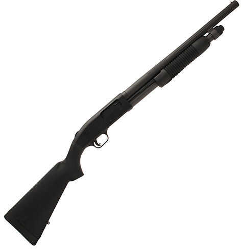 Mossberg 590A1 12 Gauge Shotgun 18.5 Inch Fluted Barrel LPA Parkerized Finish Synthetic Stock 6 Round 51414