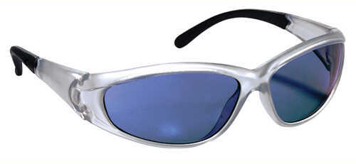 Peltor Blue Mirror Lenses, Silver Frame 90983-00002T