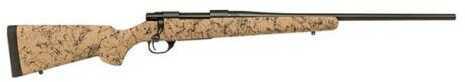 Howa HS Precision Bolt Action Rifle .300 Winchester Magnum 24" Barrel 3 Rounds Capacity Aluminum Bedded Synthetic Stock Tan/Black Finish