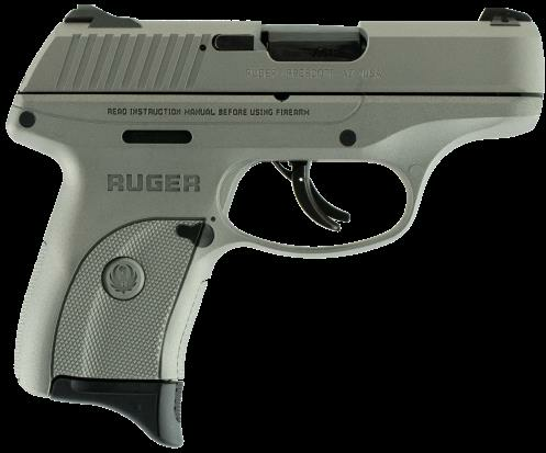 Pistol Ruger 3252 LC9s 9mm Luger 3.12" Barrel 7rd 3-Dot Savage Stainless Cerakote Grip/Frame