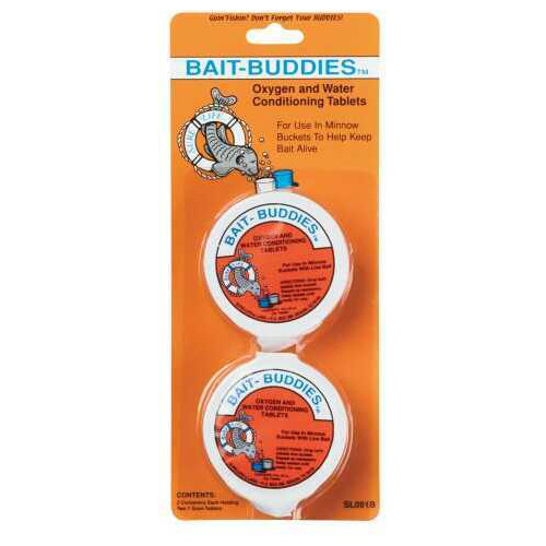 Sure-Life Bait Buddies Oxygen/Conditioner Tablets, 2 Pack Md: L091B