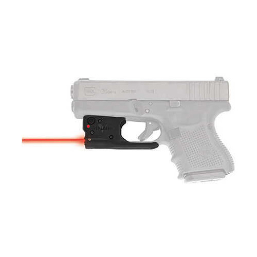 Viridian Weapon Technologies Reactor 5 G2 Red Laser Fits Glock 19/23/26/27 Black Finish Features ECR INSTANT-ON Includes