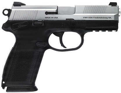 Pistol FNH USA FNX-9 DA/SA MS Black/Stainless Steel , 9mm Luger 17 Round(3 Mags) 66827
