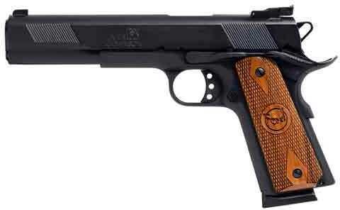 Click to see larger image. Iver Johnson Arms Eagle Xl 45 ACP 6" Barrel Adjustable Sight 8 Round Matte Blued Finish Semi-Auto Pistol