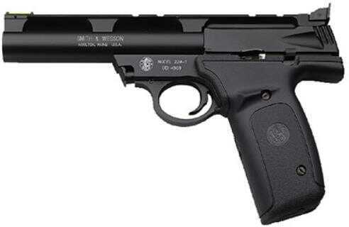 Smith & Wesson M22A 22 Long Rifle Pistol 5.5" Barrel HiViz Plastic Grip Blued 10 Round Semi Automatic 107426