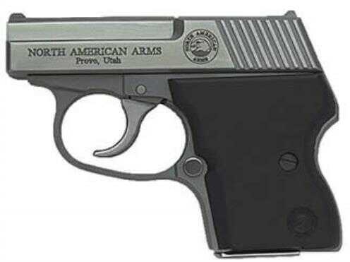 North American Arms 25 NAA Semi-Auto Pistol Guardian Stainless Steel 2.18 " Barrel 6+1 Rounds Includes Mags/Holster