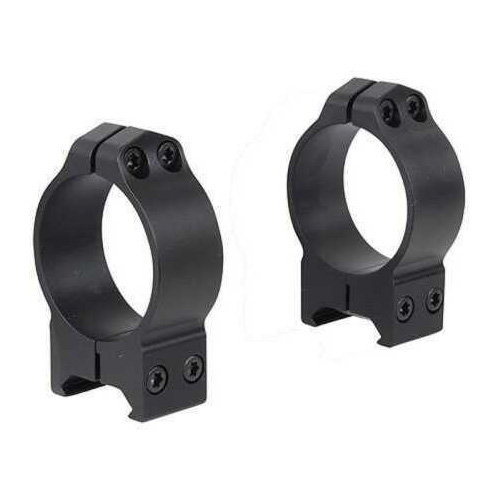 Warne Rings Hi Maxima 34mm Permanent-Attachable Weaver-Style Matte Black Md: 222M