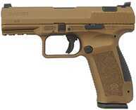 Pistol Century Arms TP9DA 9mm 4.07" Barrel 18rd Burnt Bronze Frame/Slide