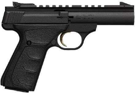 Pistol Browning Buck Mark Field/Target Micro 22 LR 4" Barrel 10 Rounds Black Rubber Grips Finish