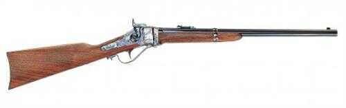 Click to see larger image. Taylor Chiappa 1874 Sharps Calvary Carbine 45-70 Gov 22" Round Barrel With Case Hardened Frame And Walnut Stock Model 159