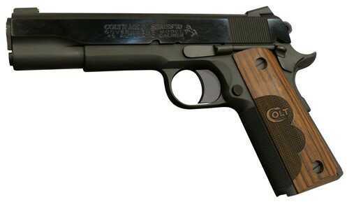 Colt 1911 45 ACP 5" Barrel Fixed Sight 7 Round Laminate Grip Wiley Clap Talo Semi Automatic Pistol