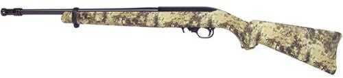 Ruger Rifle 10/22 22 Long Rounds 18.5" Barrel Krypetc Camo With Flash Hider