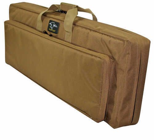 Double Discreet Square Rifle Case - 42", Coyote Brown Md: SQ42DCB