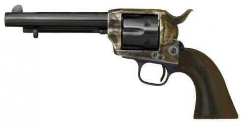 Cimarron Pietta USV Artillery Revolver 45 Colt 5.5" Barrel 6 Round Old Model Case Hardened Fixed Sights Walnut Grip With RAC Caratouche Standard Blue Finish PP513M00