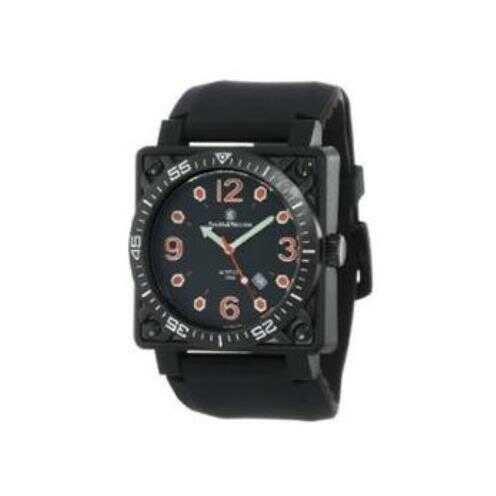 Smith & Wesson Altitude Watch With Black Dial Rubber Band