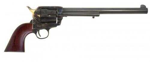 Cimarron SA Old Model Frontier Buntline 45 Colt 10" Barrel Color Case Hardened Finished Frame Revolver Md: PP558P