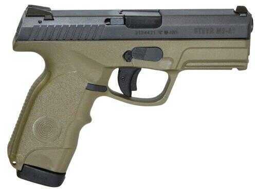 Pistol Steyr 39.725.2K M9-A1 9mm 4" Barrel 17rd Green Polymer Frame Black Slide
