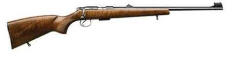 CZ USA 455 Standard Rifle 17 HMR 20.5" Barrel Euro Style Stock Walnut Finish 5 Round Magazine