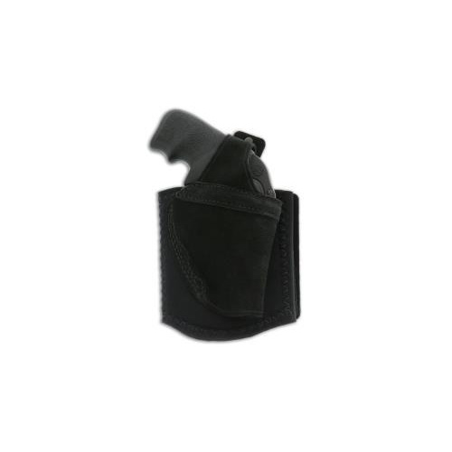 <span style="font-weight:bolder; ">Galco</span> Ankle Lite Holster Fits S&W J Frame with 2" Barrel Right Hand Black AL160B