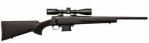 Escort LSI Howa Mini Action 204 Ruger Rifle 20" Barrel 10 Round Nikko Stirling Panamax 3x9x40mm Scope Combo Black Synthetic Bolt