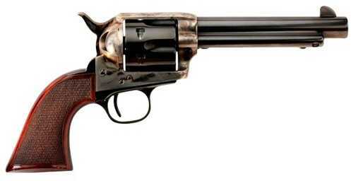 Taylor's & Company Standard Short Stroke Smoke Wagon Revolver Walnut Grip 4.75" Barrel 45 Colt 6 Round