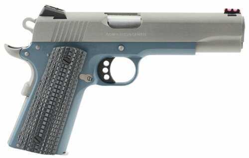 Colt 9mm Competition 1911 Series 70 Government Model 5" Barrel 9 Round G10 Grip Blue Titanium Frame Semi-Auto Pistol