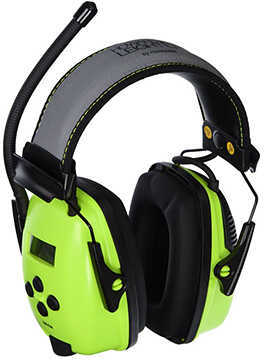 Howard Leight Sync Wireless Bluetooth Electronic Ear Muffs 25dB, Hi-Vis Green Md: RWS-53015