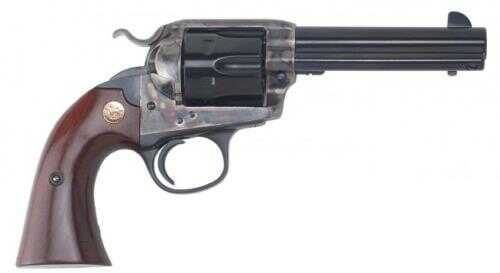 Cimarron Bisley Model Revolver 45 Colt 4.75" Barrel Case Hardened Frame 2-Piece Walnut Grip Standard Blued Finish CA612