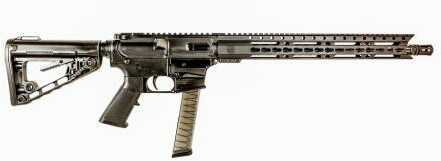 Diamondback Firearms Rifle DB9RB 9mm 16" Barrel 31+1 Keymod Rail Adjustable Stock Black Finish
