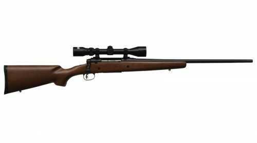 Savage Arms Rifle AXIS II 25-06 Remington Blued 22" Barrel Hardwood Stock 3-9X40mm Scope Accutrigger DBMag Bolt Action Rifle22554